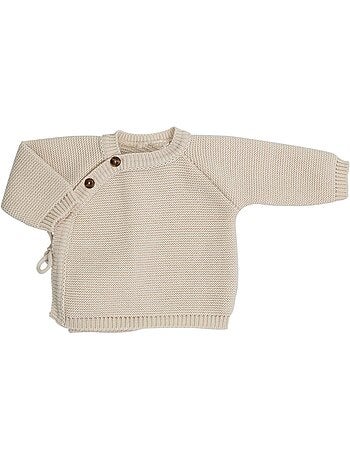 Driedelige gebreide set voor baby's