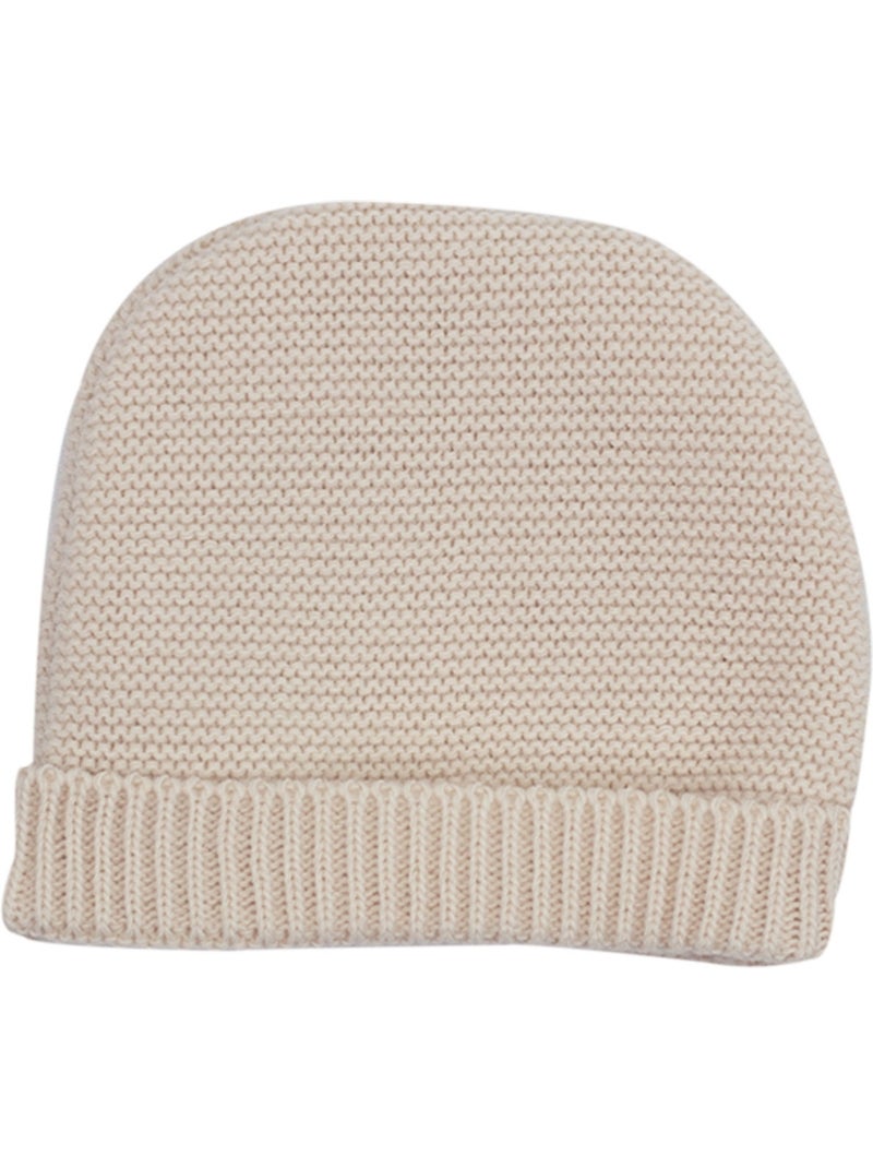 Driedelige gebreide set voor baby's Beige - Kiabi
