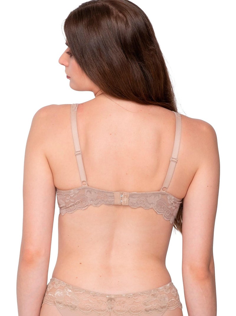 Driehoekbeha met beugel pandora Beige - Kiabi