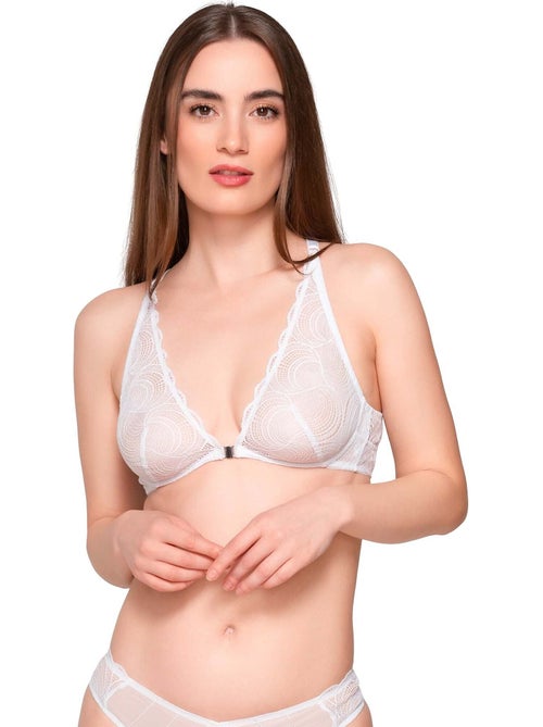 Driehoekbeha met beugel pearl - Kiabi