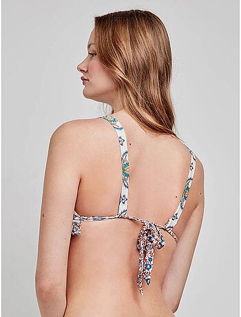 Driehoekige bikini top zonder beugel