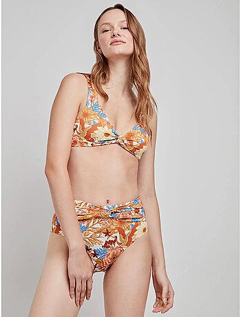 Driehoekige bikinitop zonder beugel