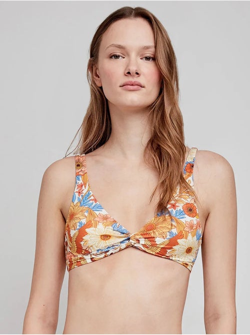 Driehoekige bikinitop zonder beugel - Kiabi Driehoekige bikinitop zonder beugel - Kiabi