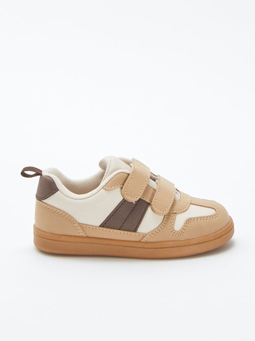 Driekleurige, lage sneakers - Kiabi