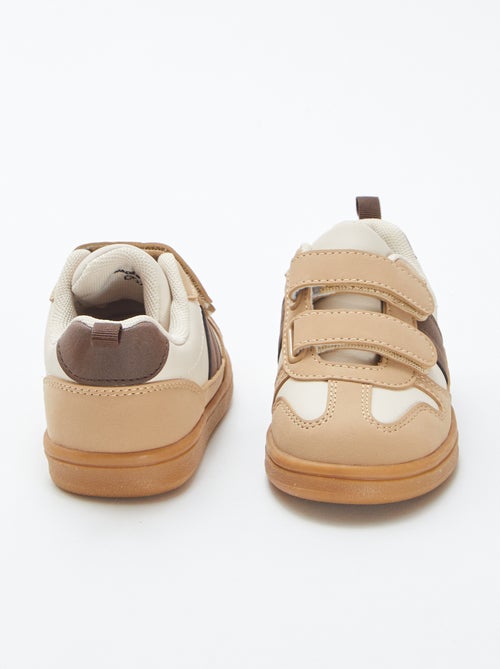 Driekleurige, lage sneakers - Kiabi