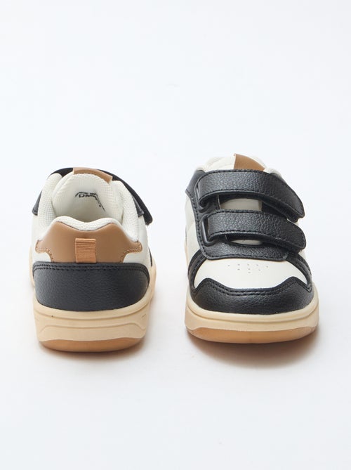 Driekleurige, lage sneakers - Kiabi