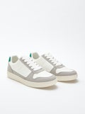Driekleurige, lage sneakers GRIJS - Kiabi