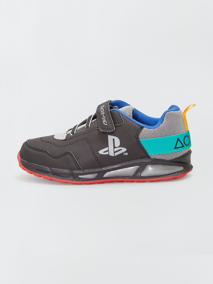 Driekleurige sneakers 'PlayStation' zwart - Kiabi