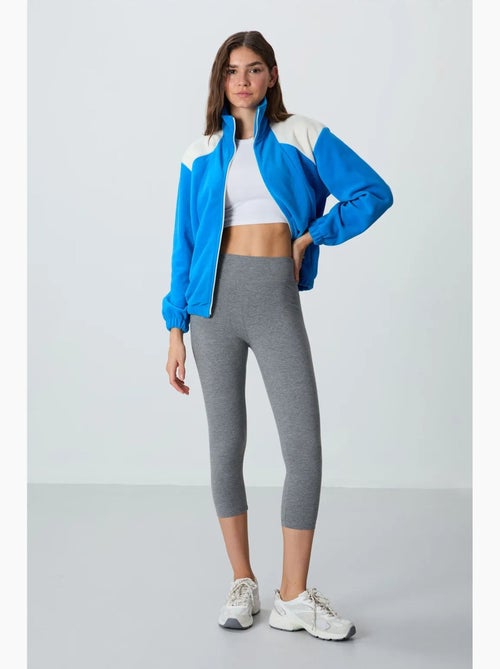 Driekwart sportlegging met hoge taille tommy - Kiabi Driekwart sportlegging met hoge taille tommy - Kiabi