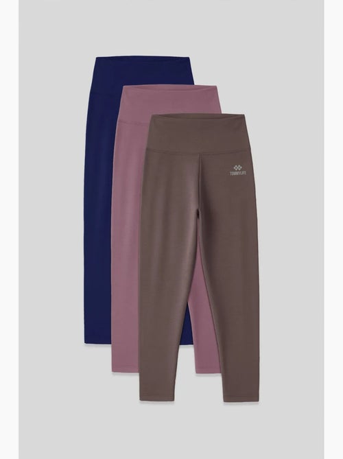 Driekwart sportlegging met hoge taille tommy - Kiabi Driekwart sportlegging met hoge taille tommy - Kiabi