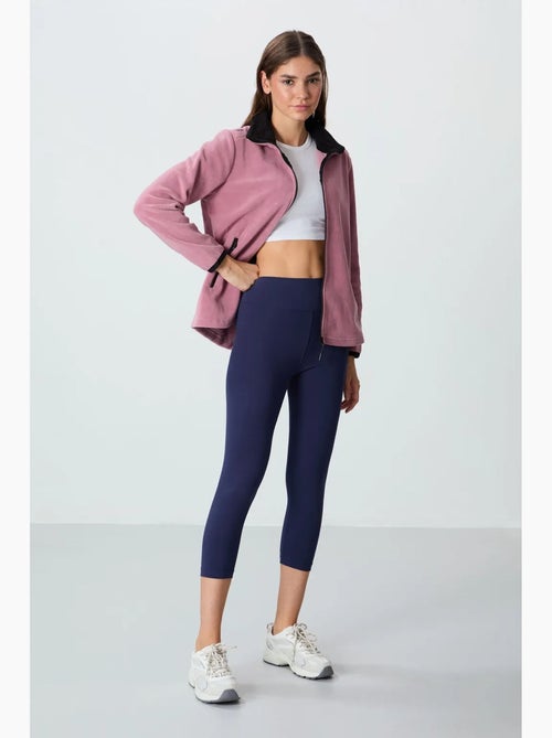 Driekwart sportlegging met hoge taille tommy - Kiabi Driekwart sportlegging met hoge taille tommy - Kiabi