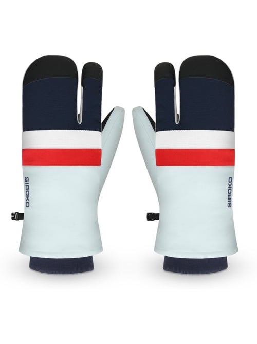 Drievinger lobster skihandschoenen - Kiabi