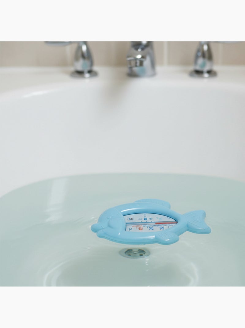 Drijvende badthermometer kwikvrij Blauw - Kiabi