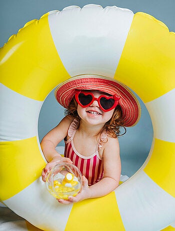 Drijvende speelbal happy bubble