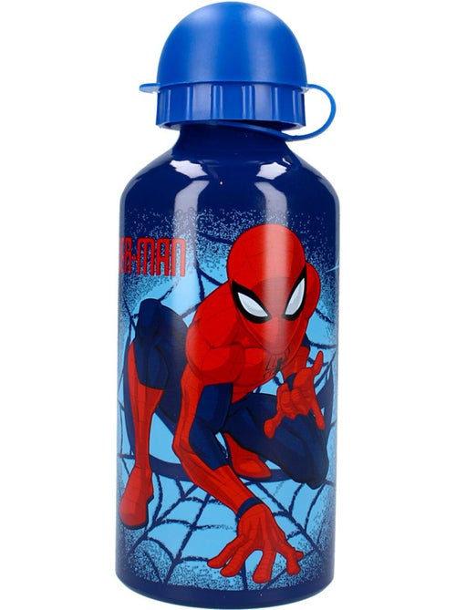 Drinkfles aluminium Spider-Man 'Let’s Eat!' 500 ml met handgreep - Kiabi