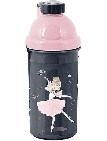 Drinkfles ballerine van kunststof – 18 cm, dop met vis