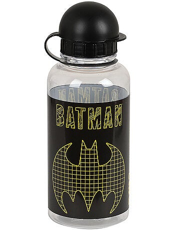 Drinkfles Batman Comix 500 ml transparente – capuchon dôme zwart Batman