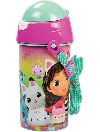 Drinkfles kinderen Gabby's poppenhuis arc-en-lucht 500 ml