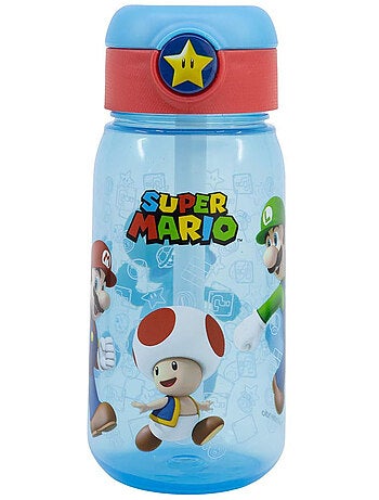 Drinkfles kinderen met rietje 510 ml super mario – mypiky