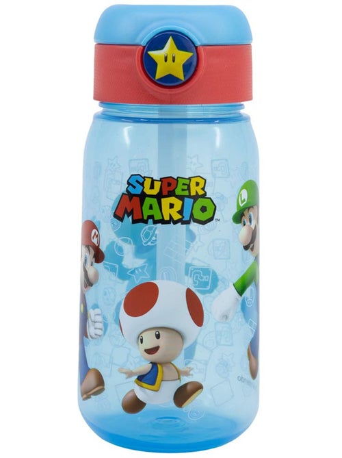 Drinkfles kinderen met rietje 510 ml Super Mario – MyPiky - Kiabi