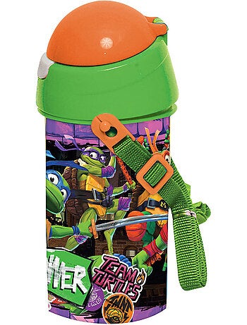 Drinkfles kinderen met rietje 'Teenage Mutant Ninja Turtles' 500 ml
