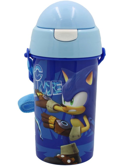 Drinkfles kinderen Sonic Prime 500 ml – Band afneembaar - Kiabi