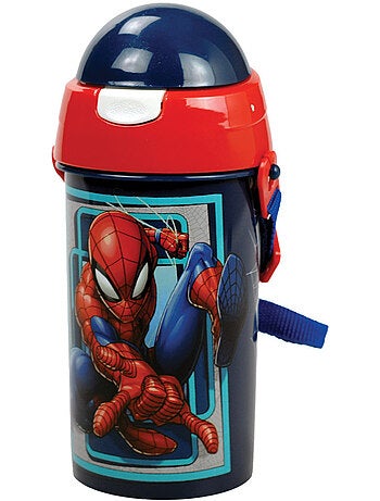 Drinkfles kinderen Spider-Man 500 ml PVC – band afneembaar