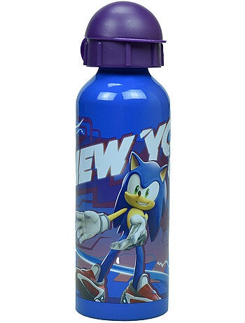 Drinkfles réutilisable van aluminium 'Sonic' 400 ml – Deksel flip-top SONIC