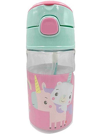 Drinkfles rietje eenhoorn arc-en-lucht 350 ml BPA free – Fisher-Price