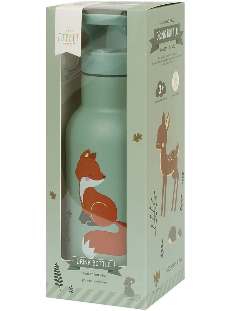 Drinkfles rvs geïsoleerd voor kinderen | a little lovely company Watergroen - Kiabi