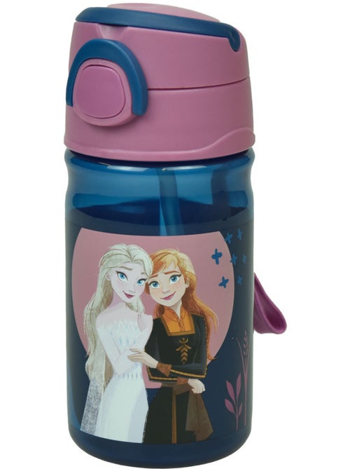 Drinkfles van kunststof 'Frozen' met rietje 350 ml - Kiabi