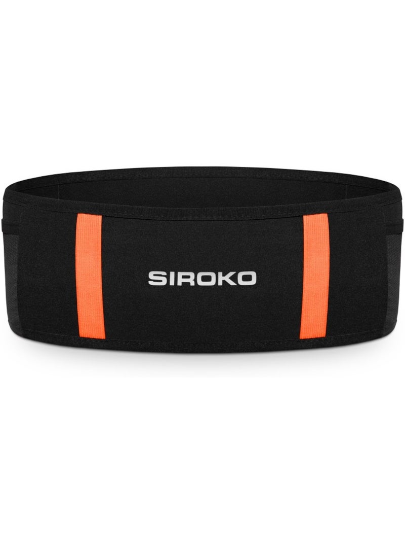 Drinkgordel trailrunning Zwart - Kiabi