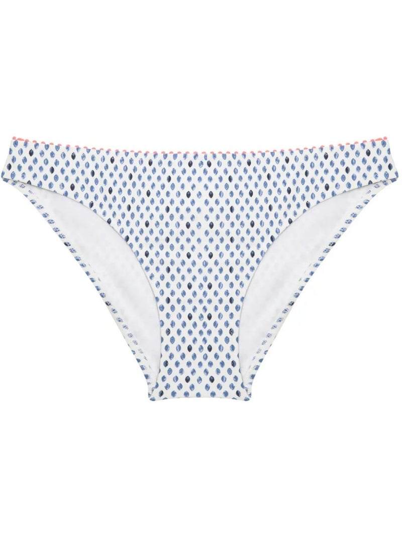 Drops slip bikinibroekje penti Wit - Kiabi