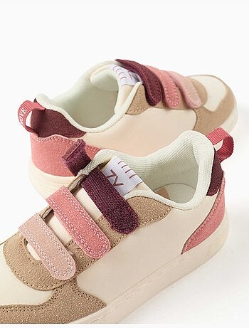 Dual-fabric zy move sneakers