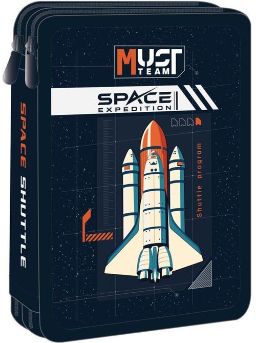 Dubbel pennenzak CMP Must Team Space Expedition met ritssluiting – Polyest - Kiabi Dubbel pennenzak CMP Must Team Space Expedition met ritssluiting – Polyest - Kiabi