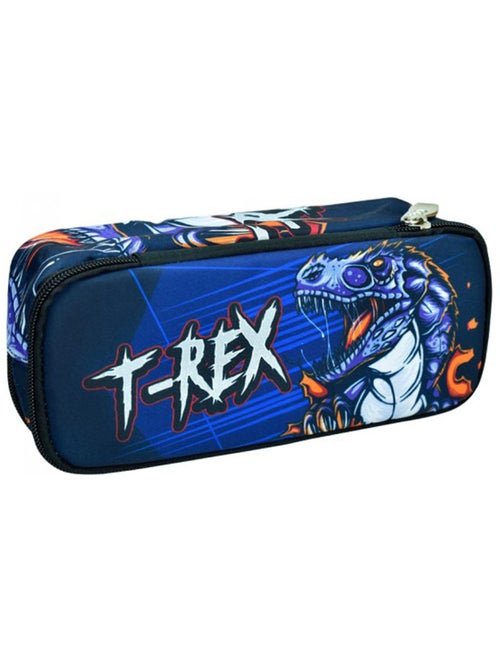 Dubbel pennenzak rits t‑rex van stof bmu - Kiabi Dubbel pennenzak rits t‑rex van stof bmu - Kiabi