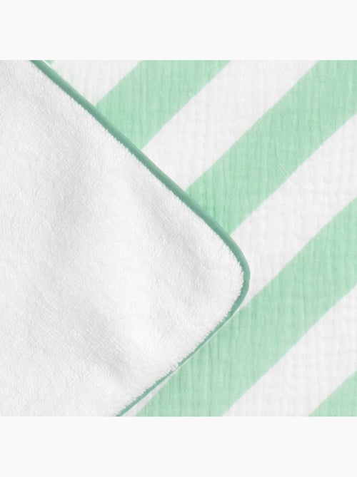 Dubbele bad- en strandhanddoek van bedrukte katoenen gaas - Kiabi Dubbele bad- en strandhanddoek van bedrukte katoenen gaas - Kiabi