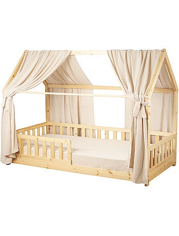 Dubbele bedhemel set katoen