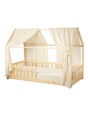 Dubbele bedhemel set katoen