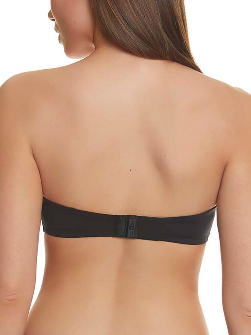 Dubbele push-up beugel bandeau beha etna Zwart - Kiabi