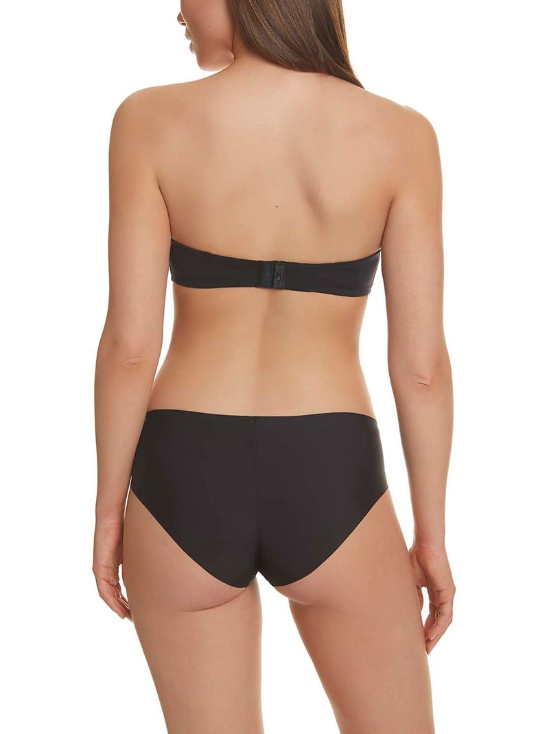 Dubbele push-up beugel bandeau beha etna Zwart - Kiabi