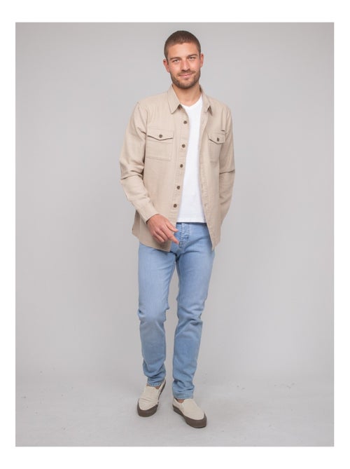 Dudin katoenen overshirt - Kiabi