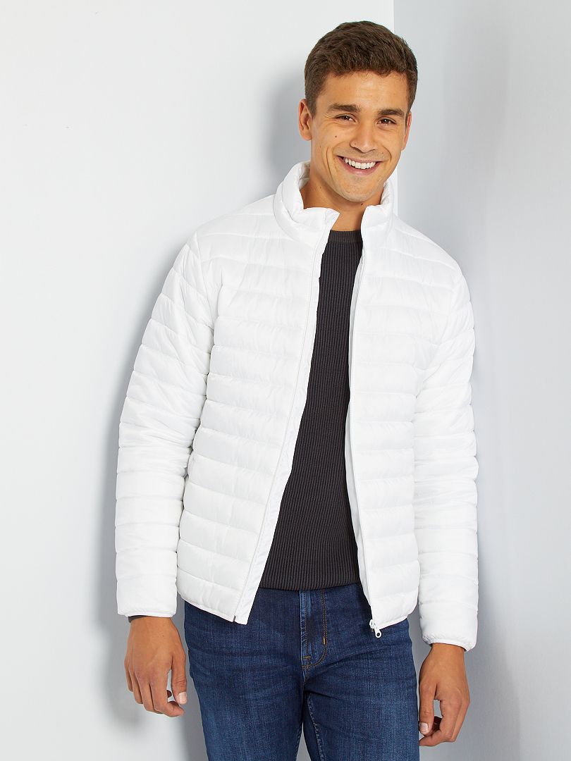 GIBZ Puffervest Voor Heren, Glanzend Donsjack Met Capuchon, Warm Met Ritszakken, Mouwloze Bovenkleding, Casual Voor De Winter, Rood, L GIBZ Puffervest Voor Heren, Glanzend Donsjack Met Capuchon, Warm Met Ritszakken, Mouwloze Bovenkleding, Casual Voor De Winter, Rood, L