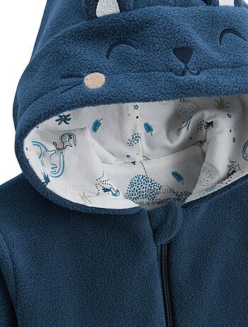 Dune valley babyset: fleecejasje en fleecebroekje
