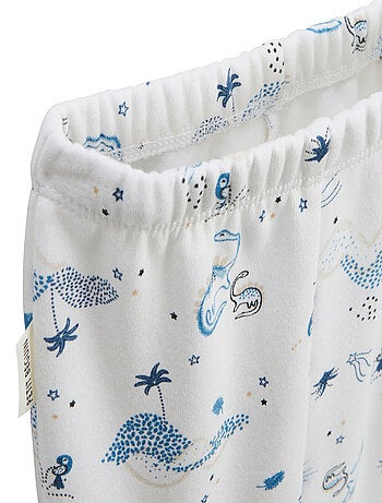 Dune valley babyset: fleecejasje en fleecebroekje