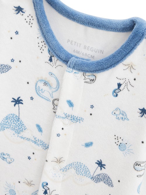Dune Valley velours babypyjama's - Kiabi