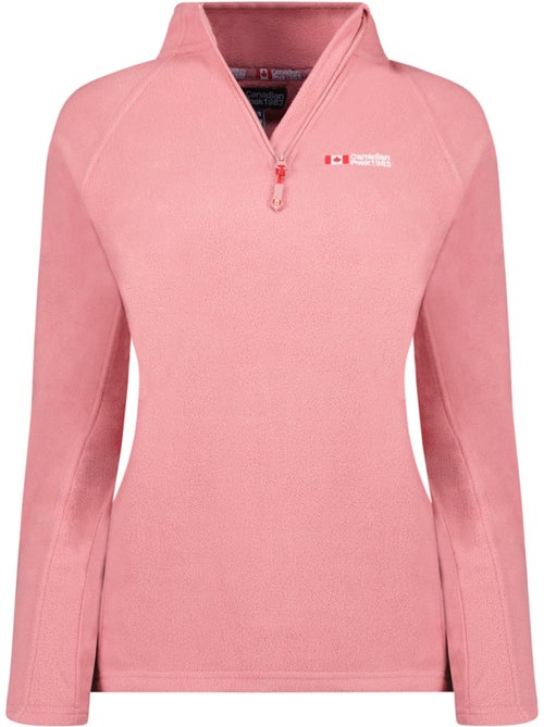 Dunne fleece met rits en opstaande kraag tugeak – canadian peak - Kiabi Dunne fleece met rits en opstaande kraag tugeak – canadian peak - Kiabi