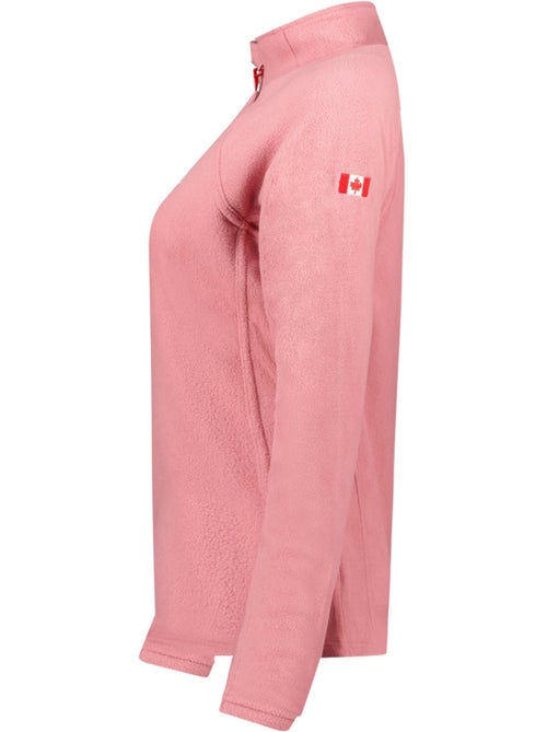 Dunne fleece met rits en opstaande kraag tugeak – canadian peak - Kiabi Dunne fleece met rits en opstaande kraag tugeak – canadian peak - Kiabi