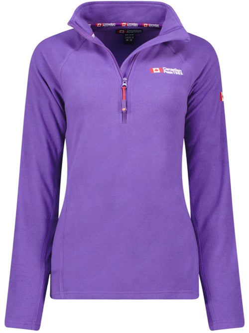 Dunne fleece met rits en opstaande kraag tugeak – canadian peak - Kiabi Dunne fleece met rits en opstaande kraag tugeak – canadian peak - Kiabi
