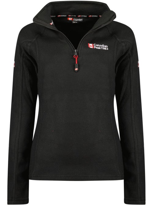 Dunne fleece met rits en opstaande kraag tugeak – canadian peak - Kiabi Dunne fleece met rits en opstaande kraag tugeak – canadian peak - Kiabi